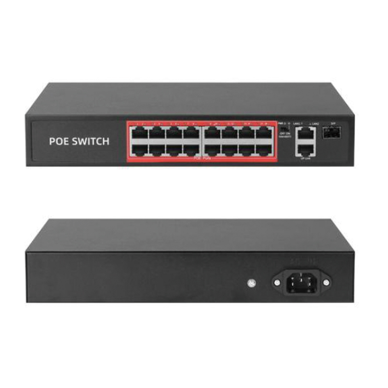 Commutateur PoE 16 ports