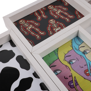 Nuovo Arrivo Cornice Collage da Parete Retrò a 6 Aperture in Legno Bianco con <span class=keywords><strong>Stampe</strong></span> Artistiche - Product Image 4