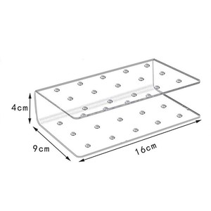Dudukan kue Pop 15/20 lubang tampilan Lollipop berdiri akrilik bening rak <span class=keywords><strong>Display</strong></span> Pop kue untuk ulang tahun pernikahan, Hari Jadi - Product Image 5