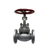 Katup Globe Berflens Industri Konstruksi Baja Cor Manual dengan Roda Tangan untuk Peralatan Kontrol Aliran Pipa