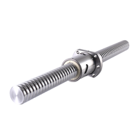 Ball Screw Cold Rolled SFU1204 1605 2505 2510 3210 6310 2010 2020 3220  Ball Nut untuk Mesin Laser Engraving, Ball Screw Kiri