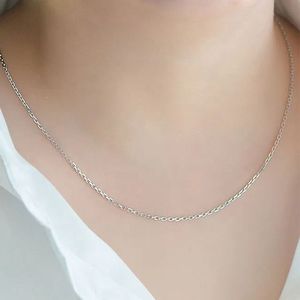 Xinfly 18K Polish Solid Gold <b>Cross</b> <b>Chain</b> Paper Clip Necklace Au750 Luxury Fine <b>Chains</b> for Hip Hop Jewelry - Product Image 5