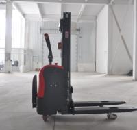 Chariot élévateur à palettes portable Shouwo, auto-chargeur, avec roues en PU, batterie au plomb-acide, déplaceur latéral hydraulique