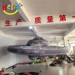 Luz LED personalizada inflable Objeto Volador No Identificado nave espacial alienígena inflable Objeto Volador No Identificado modelo globo - Product Image 3