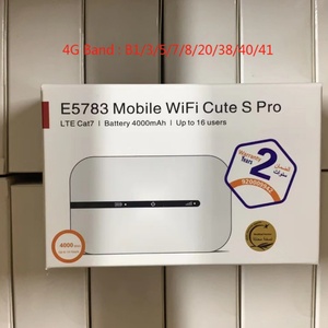 E5783 Router Wifi de Bolsillo Universal 4G, Router Wifi Móvil Inalámbrico LTE 4G con Batería de 4000 mAh, 4G B1/3/5/7/8/20/38/40/41 - Product Image 3
