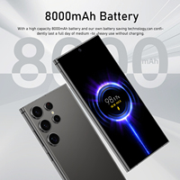 Smartphone S26 Ultra Original SAM 5G, 16 Go + 1 To, Écran 7,3 Pouces, Batterie 8000 mAh, Téléphone Portable Débloqué Android 15