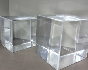 Panel de lámina de acrílico fundido grueso personalizado para acuario grande, piscina, túnel de Oceanario, ventanas de visualización subacuáticas - Product Image 4