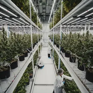 Skyplant automatic plant herbs Medicinal plants hemp by the 40ft HQ container farm freight farm shipping container farm