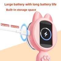 HD Digital Handheld Microscope for Kids-Mini Pocket Portable 2.0 IPS Screen 100W Pixel. Educational Science Toy Birthday Gift