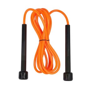 Cuerda para Saltar Naranja con Asas Negras de 2.5M, Cuerda de Ejercicio Duradera Unisex para el Hogar, Cuerda para Saltar Común, No Inteligente - Product Image 4
