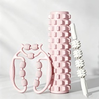 Masseur de jambes circulaire EVA pour femmes, soulagement des muscles des cuisses, rouleau à picots, dispositif de relaxation corporelle complète