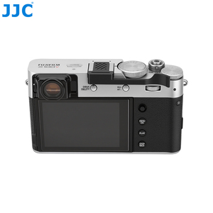 JJC Nouvelle Version Poignée en Alliage d'Aluminium Noir/Argent Thumbs Up pour FUJI X100VI, X100V, X100F, <span class=keywords><strong>X100T</strong></span>, X100S, X100, X-E4 et X-E3 - Product Image 4