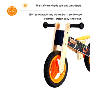 Ventes en gros d'usine de vélos d'équilibre en <span class=keywords><strong>bois</strong></span> de haute qualité pour enfants, vélos d'équilibre pour bébés sans pédales - Product Image 4