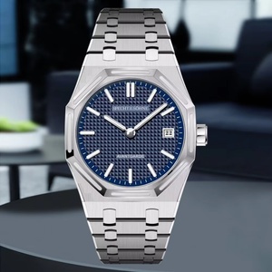 Montre-bracelet à quartz japonaise VX3K pour homme, avec cristal saphir lumineux, ultra-mince, en acier inoxydable, avec cristal saphir - Product Image 1