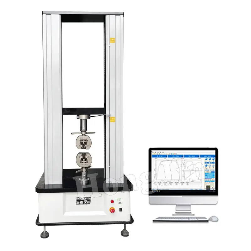 Máquina De Teste De Resistência De Tração Eletrônica De Display Digital Máquina De Teste De Tração Universal De Material De Mola Dupla