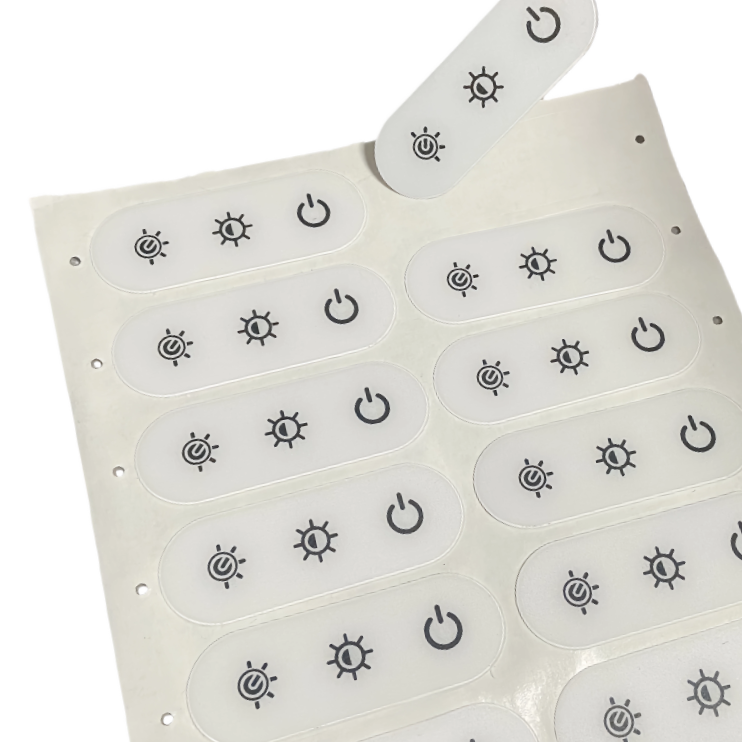 White  Packaging Label