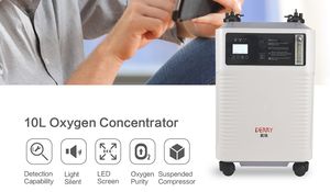 Penggunaan medis hewan 5L 10L sistem suplai oksigen hewan peliharaan konsentrator Generator oksigen instrumen hewan dengan <span class=keywords><strong>Nebulizer</strong></span> - Product Image 2