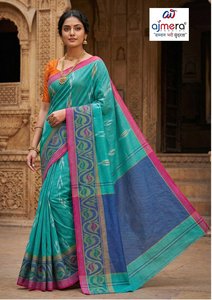 Ajmera Stylish Traditional Cotton <b>Saree</b> Elegant Soft Printed Ethnic Outfit for Women Casual Party Wear Quick Dry All Seasons - Product Image 3