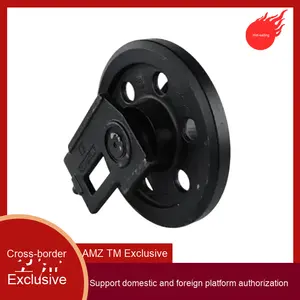 Micro Graafonderdelen Voor <span class=keywords><strong>Bobcat</strong></span> Crawler Loader <span class=keywords><strong>Rubber</strong></span> Geleidewiel 6732902/6693237 Voor T140/T180/T190 Rupsrol Graafmachine - Product Image 2