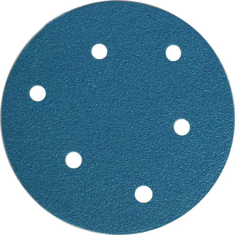 D DMS DIMEISI Q226 disque de ponçage à Film bleu abrasif personnalisé 125mm disque de ponçage à Film de polissage à 6 trous