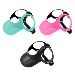 Chapeau de soleil pour chien, couleur unie, en plastique, résistant aux UV, accessoires d'été pour petits chiens - Product Image 3