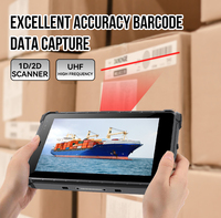 Soporta 700cd/ ㎡   Tableta Android Resistente al Agua con Función de Escaneo de Código QR Personalizado NFC de 13.56 MHz para Trabajo en Exteriores