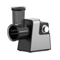 Coupe-légumes et râpe à fromage multifonction électrique avec boîtier en acier inoxydable 420, modèle MG-S6B