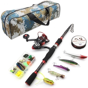 Offre Spéciale <span class=keywords><strong>canne</strong></span> à pêche et moulinet Combo 1.8m/2.1m <span class=keywords><strong>canne</strong></span> à pêche télescopique <span class=keywords><strong>ensemble</strong></span> de cannes à pêche - Product Image 2