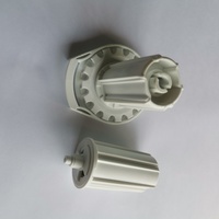Mécanisme d'embrayage pour store enrouleur traditionnel en plastique de 38 mm pour stores Rollease à tube de 1 1/2 pouces, inférieur à 15 lb (blanc)