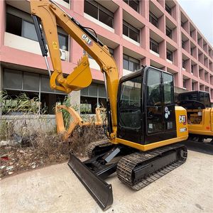 Mini pelleteuse d'occasion cat 306e2 6 tonnes d'origine japonaise bon marché avec certification epa pour les États-Unis et le Canada à faibles heures de travail prêtes à être expédiées - Product Image 2