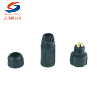Connecteur de panneau M12 pour câble électrique, 3 broches, étanche IP67, adaptateur automobile