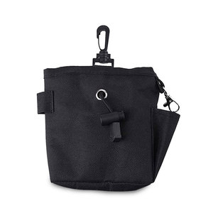 Bolsa para premios de entrenamiento para perros, material Oxford, color negro, 11x4x13 cm, para paseos y suministros de entrenamiento para mascotas - Product Image 4