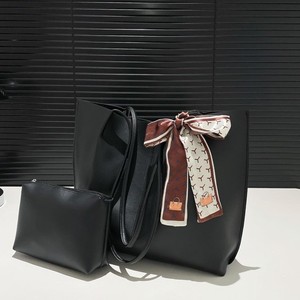 Sac Fourre-Tout Femme en PU à Grande Capacité, Sac à Bandoulière Ouvert pour Étudiante, Grand Sac à Main - Product Image 3