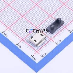 YTC-MC5T-43 <b>USB</b> Connector Through hole Component (THT) Connector <b>Micro</b>-B Female Through Hole 5P - Product Image 1