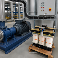 Transformateur d'isolement triphasé de type sec 20KVA, enroulement entièrement en cuivre, entrée 380V, sortie 200V, haute efficacité 0.98, 50/60Hz, stable