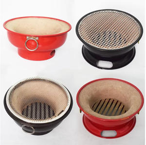 Parrilla de Carbón Coreana para Restaurante Comercial, Parrilla de Carbón Integrada en Escritorio, Parrilla de Carbón para Exteriores - Product Image 5