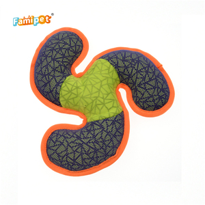 Famipet fabricante personalizado al por mayor <span class=keywords><strong>Boomerang</strong></span> nuevo diseño peluche mascota juguete Squeaky perro juguete - Product Image 4