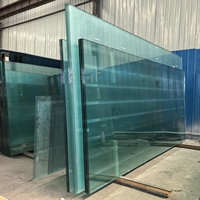 Verre trempé écologique de haute qualité, certification CE ISO, haute résistance, design moderne, escalier d'hôpital
