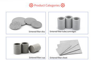 Bộ lọc đĩa 7 20 90 microns thiêu kết bằng đồng xốp monel inconel SS 316L thép không gỉ tùy chỉnh 0.2 1 5 sản phẩm mới - Product Image 6