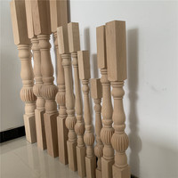 Wohndekor Villa-Nutzung Eichenholz-Treppengeländer Holztreppen-Baluster