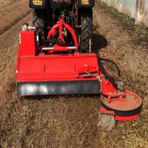 La tondeuse à gazon hydraulique à disque évitant l'obstine est utilisée pour tondre l'herbe entre les rangées et sous les arbres dans les arbres fruitiers - Product Image 5