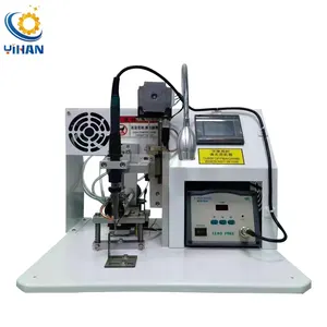 Semi-automatic soldering machine electric type PCB board tin welding USB data cable plug socket head spot welding