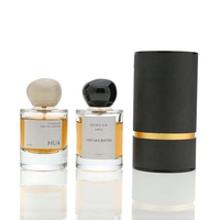 Vente en gros de flacons de parfum ronds en verre vides de 30 ml, 50 ml et 100 ml avec un nouveau design de bouchon