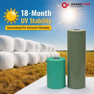 Película de Ensilaje de 5 Capas, 25 micras, 750 mm <span class=keywords><strong>x</strong></span> 1500 m, para Envolver Pacas de Forraje en Granjas - Product Image 4
