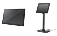 LIVERDOL Moniteur tactile personnalisable à montage mural et à alimentation directe en usine Écran tactile durable pour la cuisine et les systèmes de point de vente