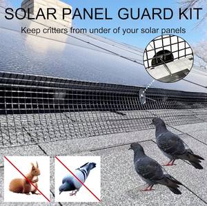 Maille de fil métallique galvanisée noire de qualité supérieure, revêtue de PVC, 1/2 pouce (6 pouces <span class=keywords><strong>PRO</strong></span> + 100 clips) - Product Image 6