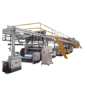 Máquina de fabricación de cartón automático 3 5 7 línea de fabricación de cartón corrugado/máquina corrugada