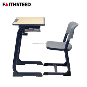 Table d'apprentissage pour enfants, bureau d'écriture réglable pour étudiants, ensemble <span class=keywords><strong>de</strong></span> bureau minimaliste moderne en panneau pour <span class=keywords><strong>cours</strong></span> à domicile - Product Image 3