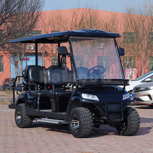 Haute qualité 72V 5KW Lithium alimenté par batterie 6 places voiturettes de golf électriques prix bon marché Buggy <span class=keywords><strong>voiture</strong></span> - Product Image 2