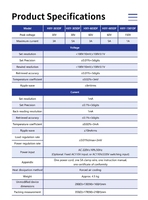 Alimentation linéaire CC réglable HISGLRT HXY-305DF 0-30V 0-5A avec affichage 4 chiffres 10mV 1mA, entrée unique, pour laboratoire